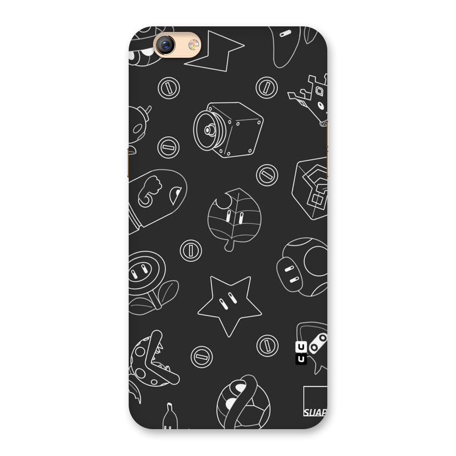 Face Mishchief Back Case for Oppo F3 Plus