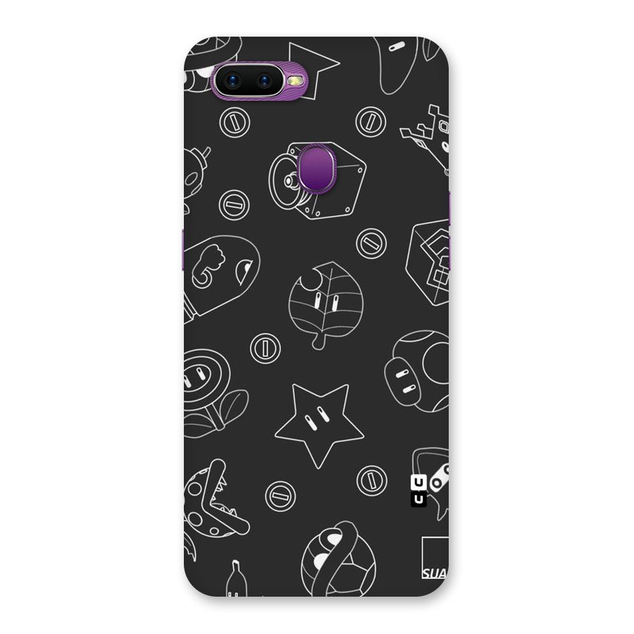 Face Mishchief Back Case for Oppo F9
