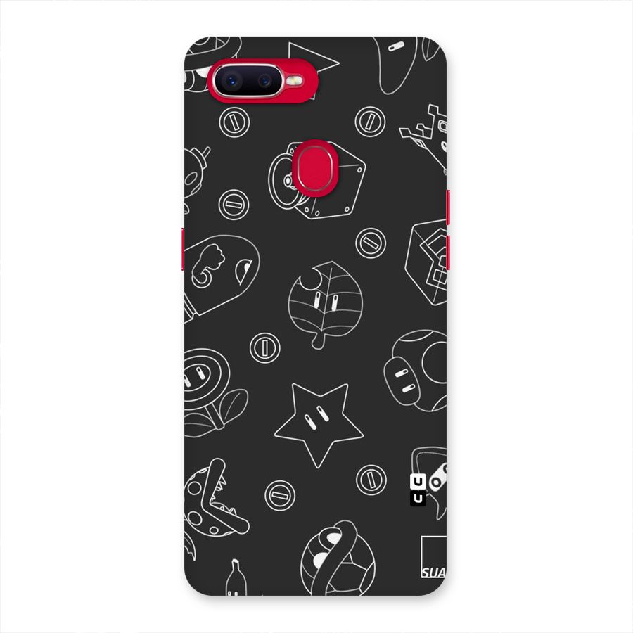 Face Mishchief Back Case for Oppo F9 Pro