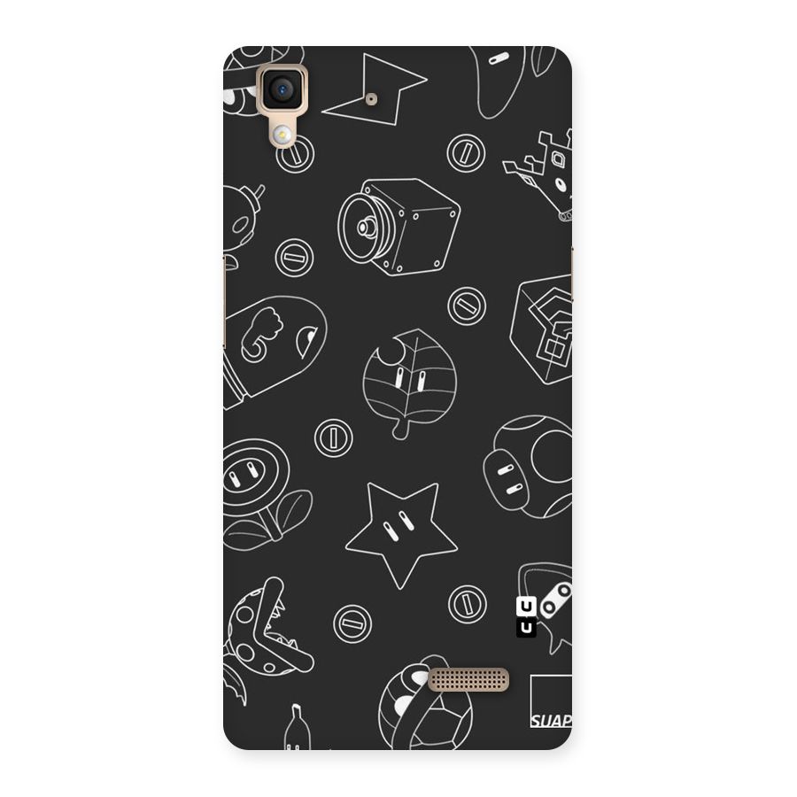 Face Mishchief Back Case for Oppo R7