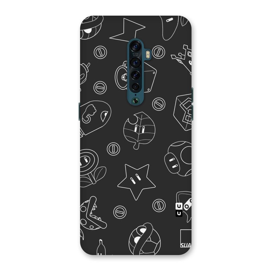 Face Mishchief Back Case for Oppo Reno2