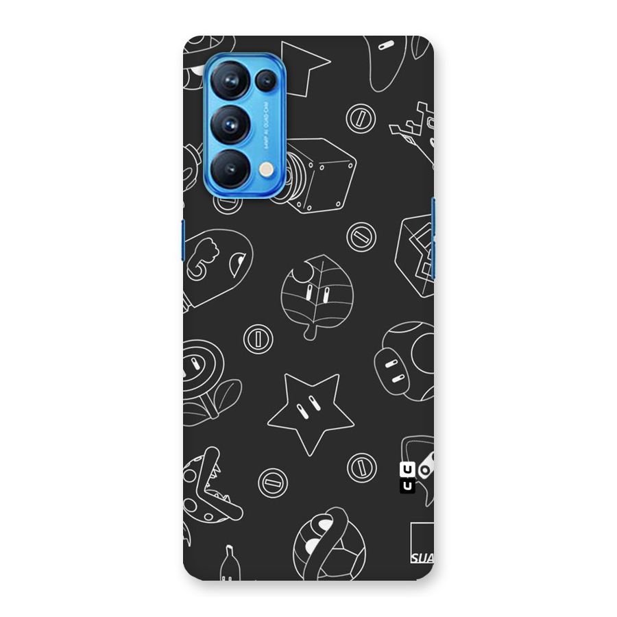 Face Mishchief Back Case for Oppo Reno5 Pro 5G