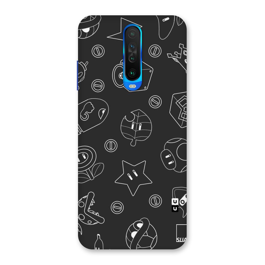 Face Mishchief Back Case for Poco X2