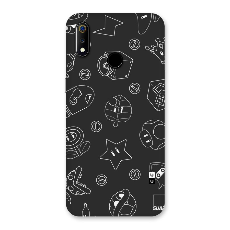 Face Mishchief Back Case for Realme 3