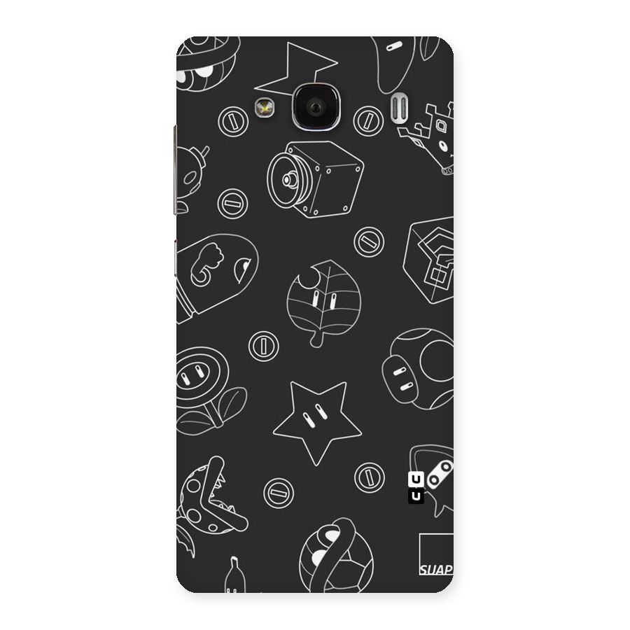 Face Mishchief Back Case for Redmi 2 Prime