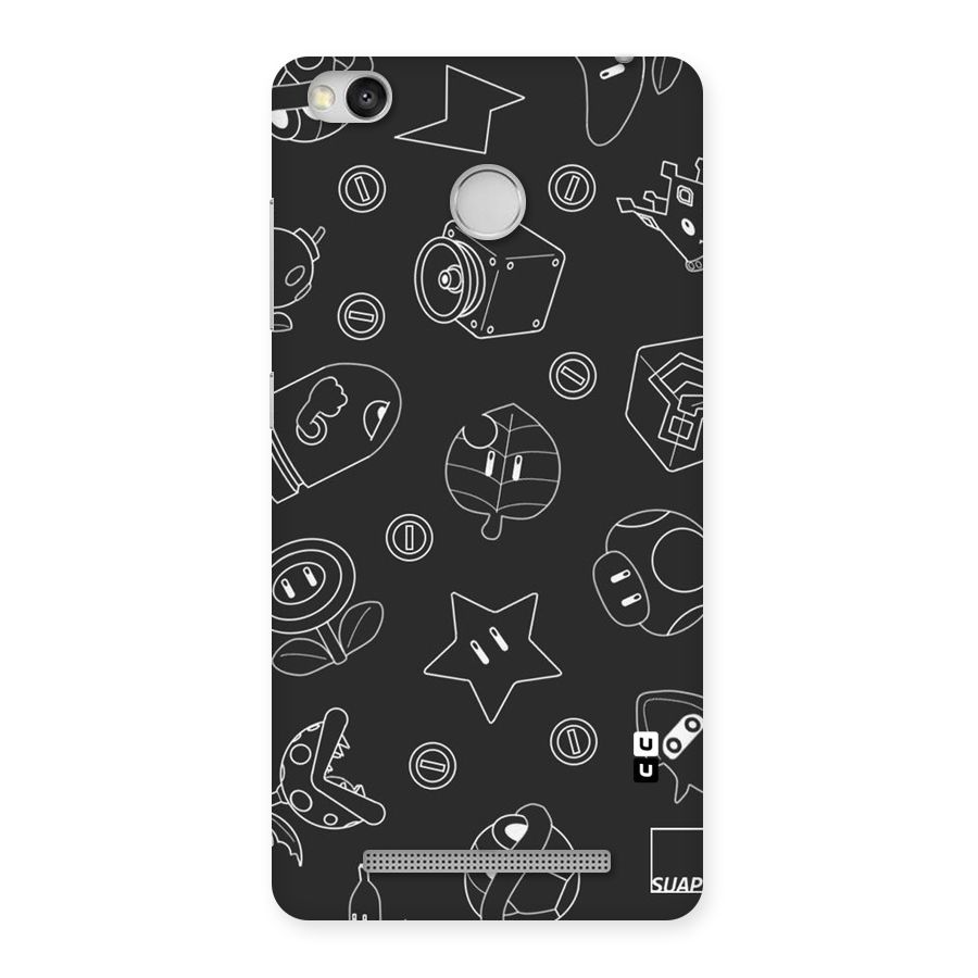 Face Mishchief Back Case for Redmi 3S Prime