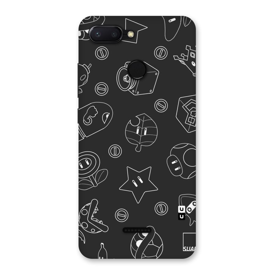 Face Mishchief Back Case for Redmi 6
