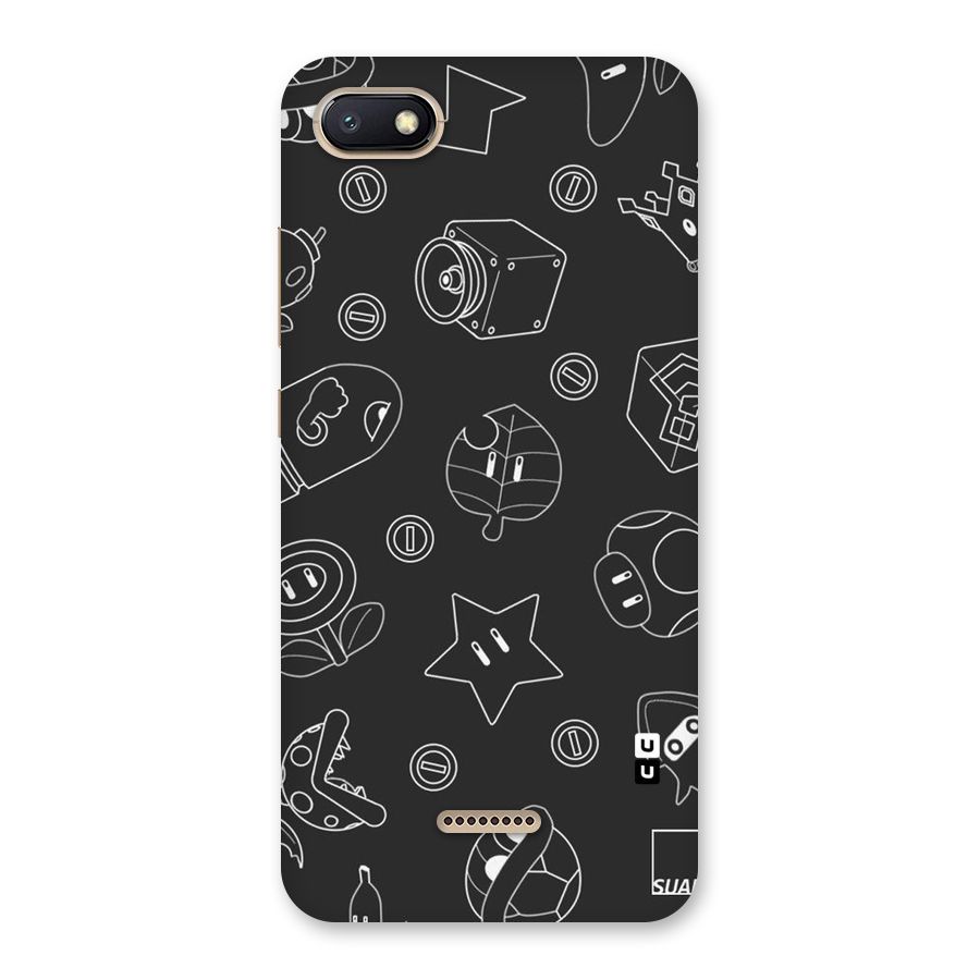 Face Mishchief Back Case for Redmi 6A