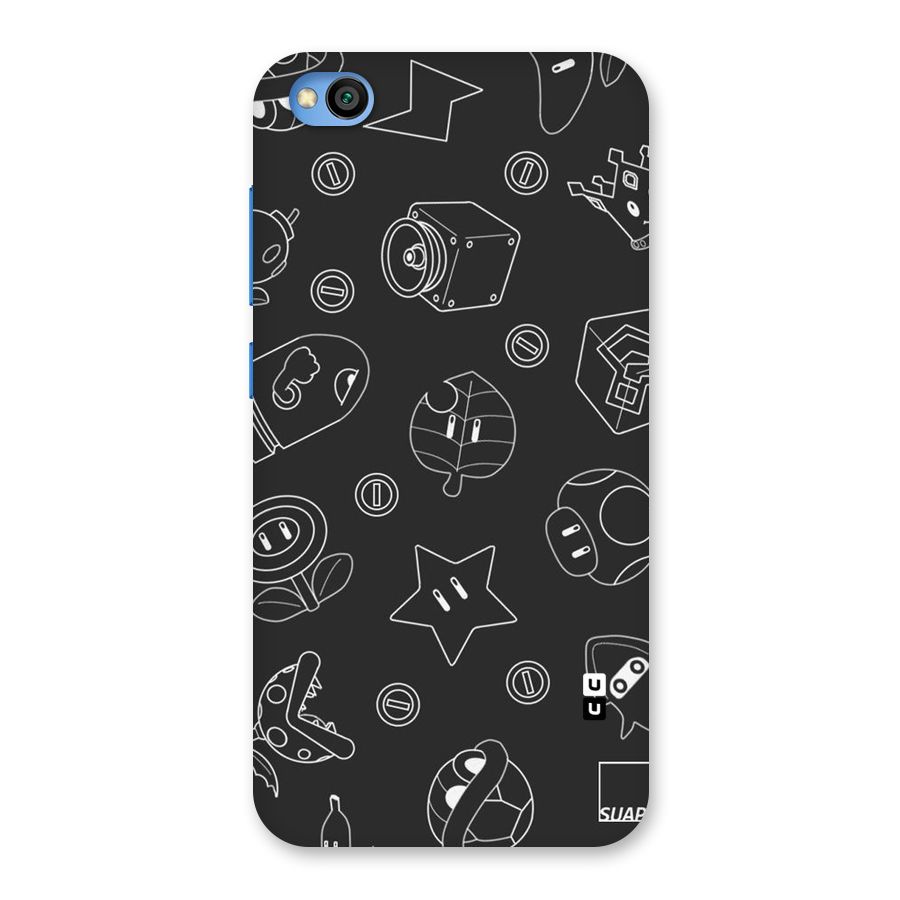 Face Mishchief Back Case for Redmi Go