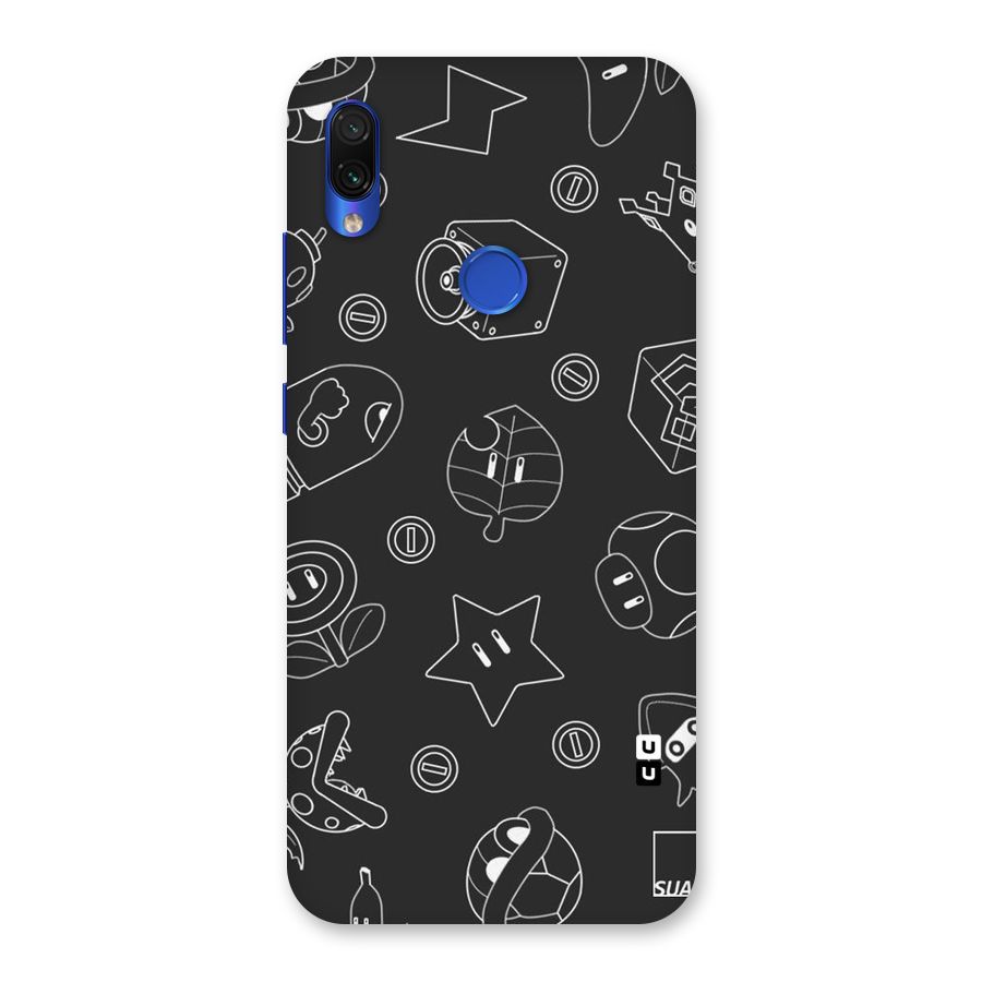 Face Mishchief Back Case for Redmi Note 7S