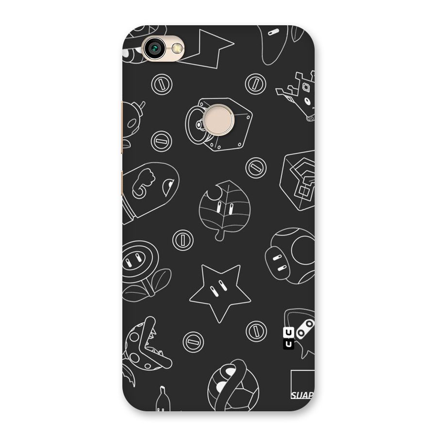 Face Mishchief Back Case for Redmi Y1 2017