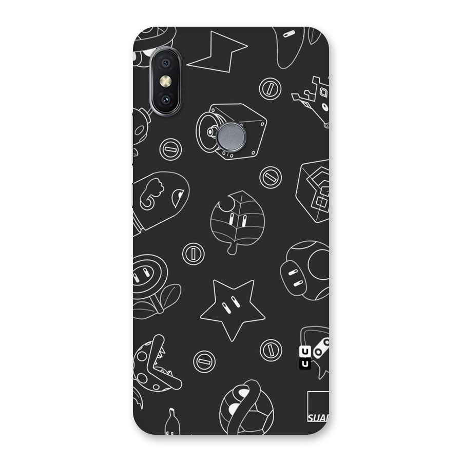 Face Mishchief Back Case for Redmi Y2