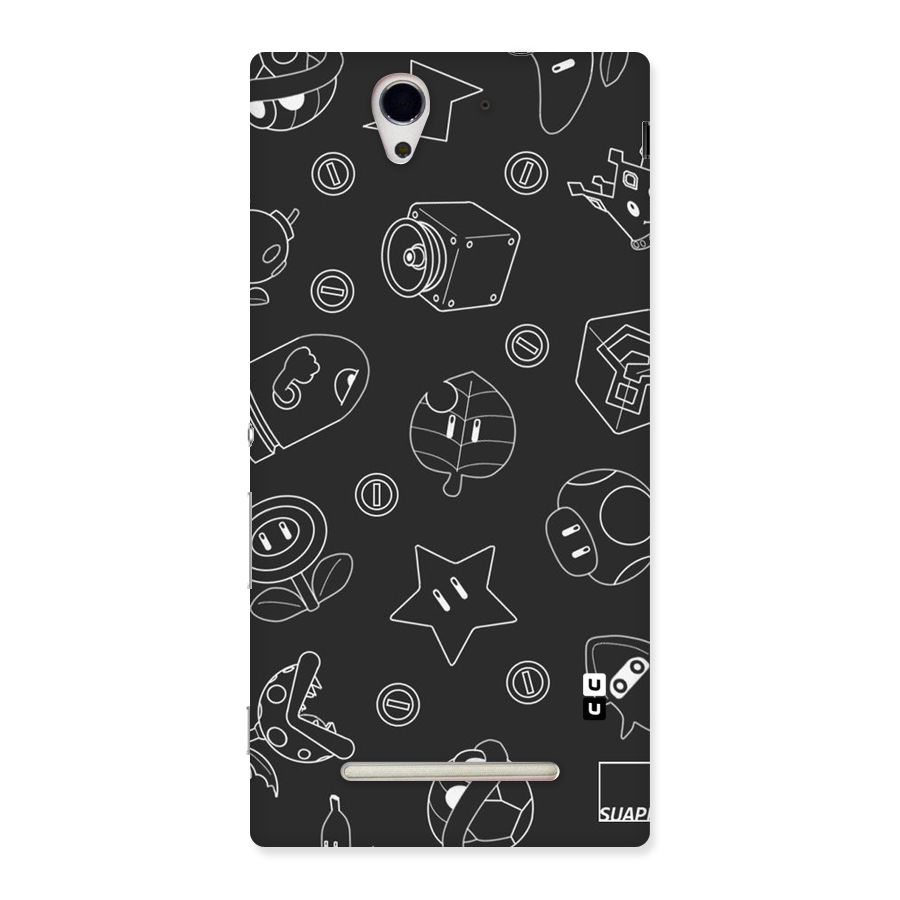 Face Mishchief Back Case for Sony Xperia C3