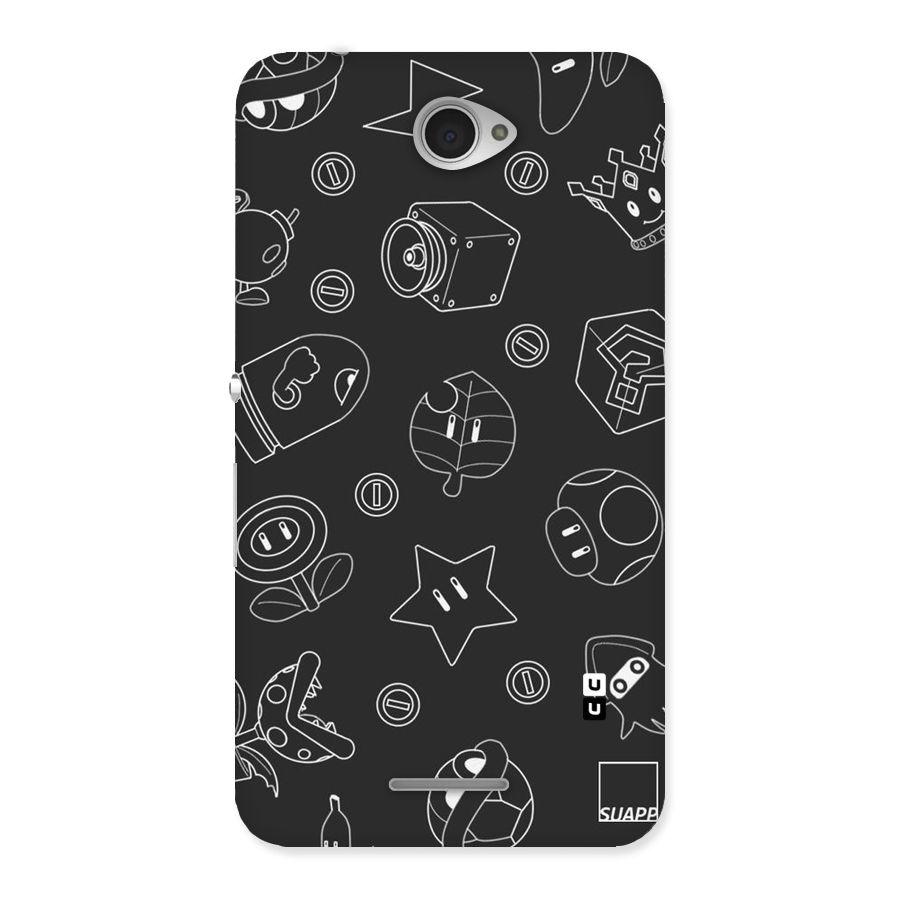 Face Mishchief Back Case for Sony Xperia E4
