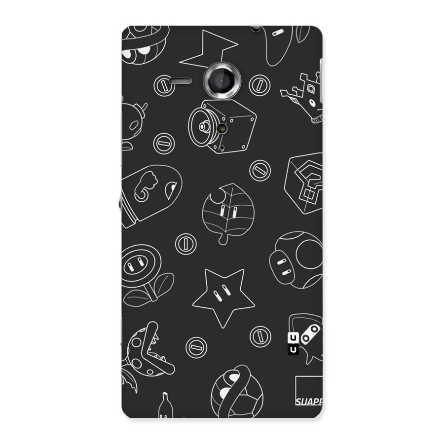 Face Mishchief Back Case for Sony Xperia SP