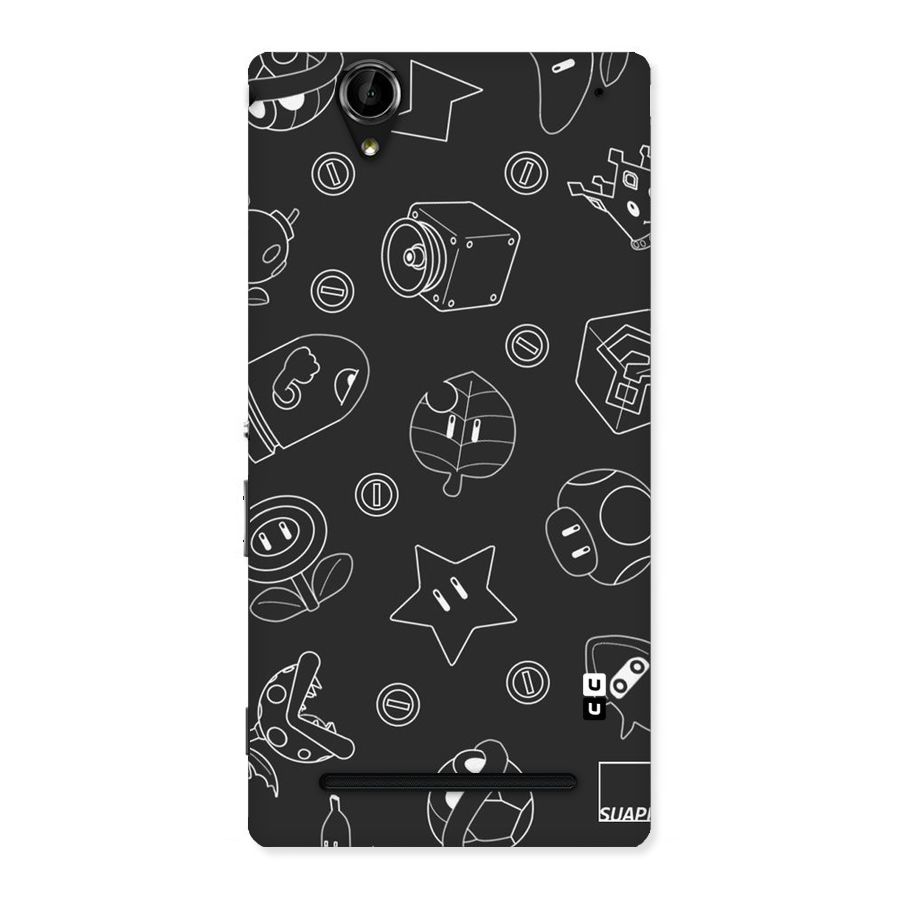 Face Mishchief Back Case for Sony Xperia T2
