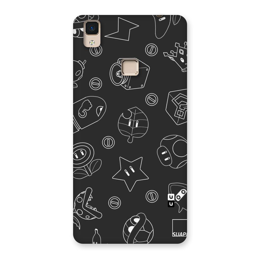 Face Mishchief Back Case for V3 Max