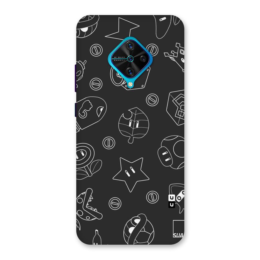 Face Mishchief Back Case for Vivo S1 Pro