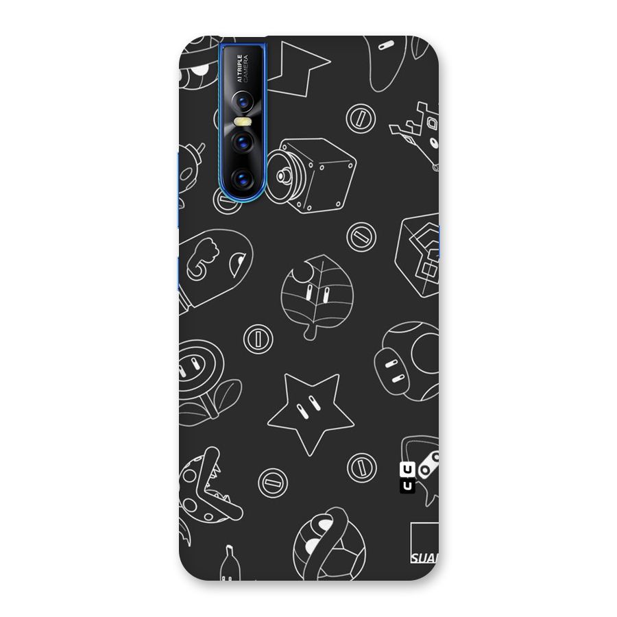 Face Mishchief Back Case for Vivo V15 Pro