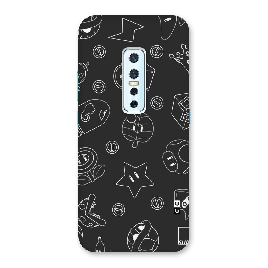 Face Mishchief Back Case for Vivo V17 Pro