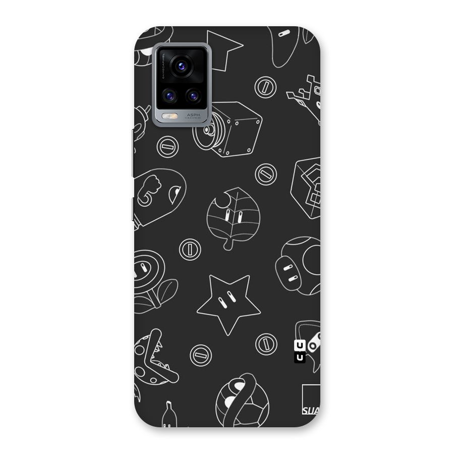 Face Mishchief Back Case for Vivo V20