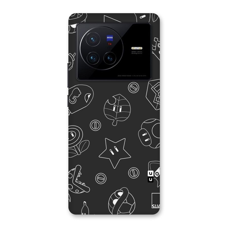 Face Mishchief Back Case for Vivo X80