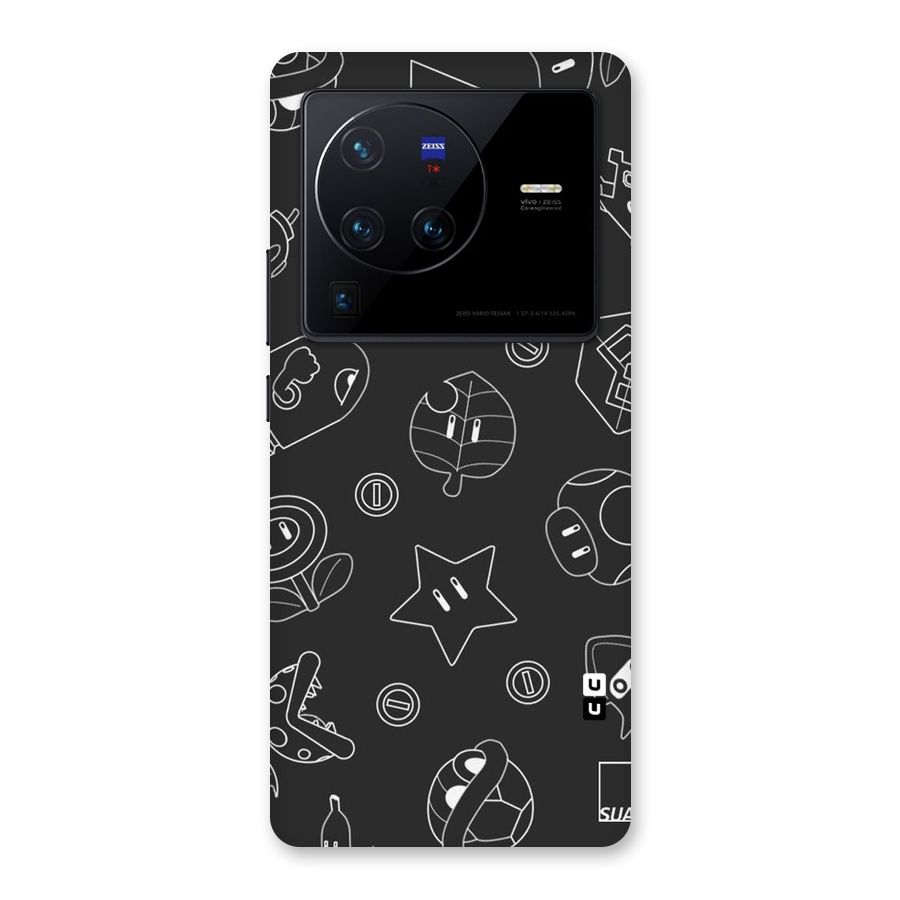 Face Mishchief Back Case for Vivo X80 Pro