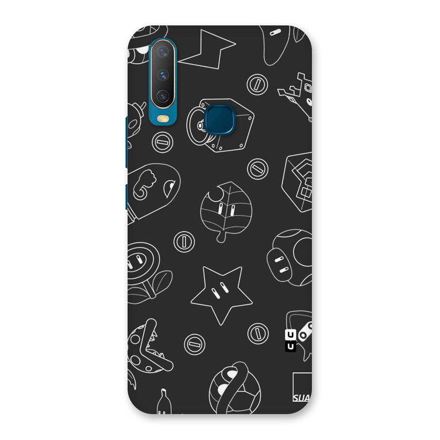 Face Mishchief Back Case for Vivo Y17