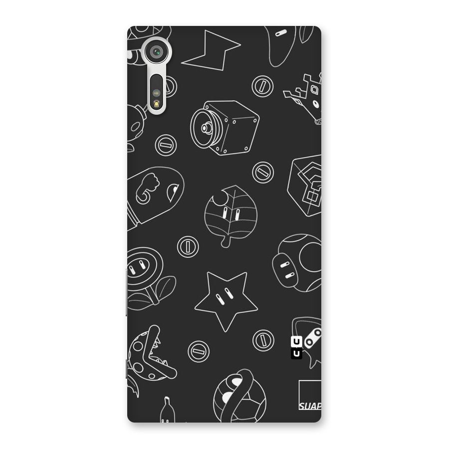 Face Mishchief Back Case for Xperia XZ