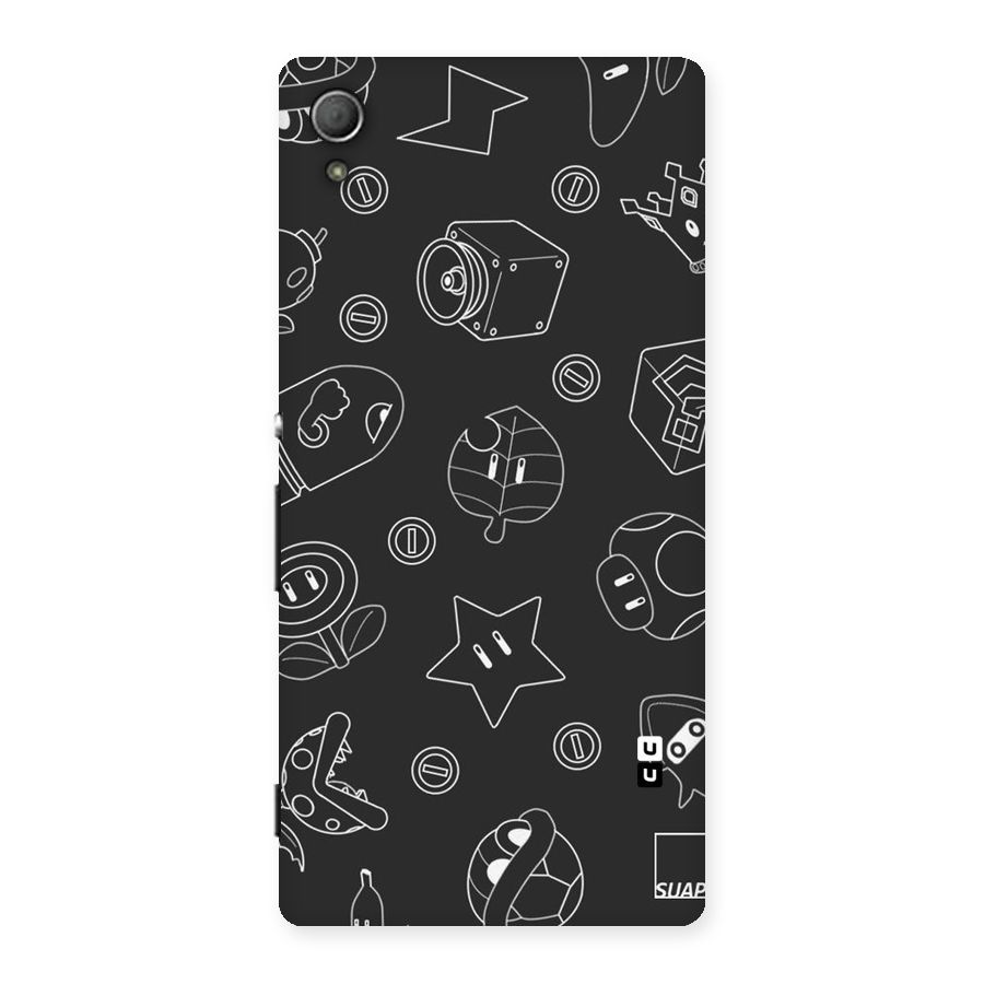 Face Mishchief Back Case for Xperia Z4