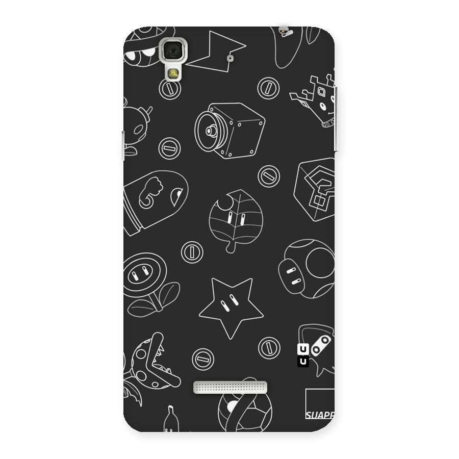 Face Mishchief Back Case for Yu Yureka