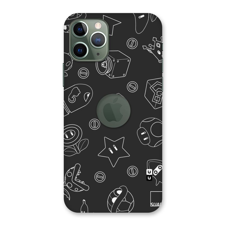 Face Mishchief Back Case for iPhone 11 Pro Logo  Cut