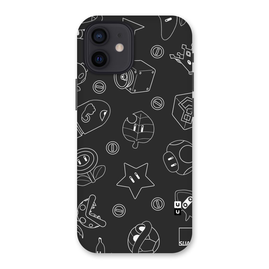 Face Mishchief Back Case for iPhone 12