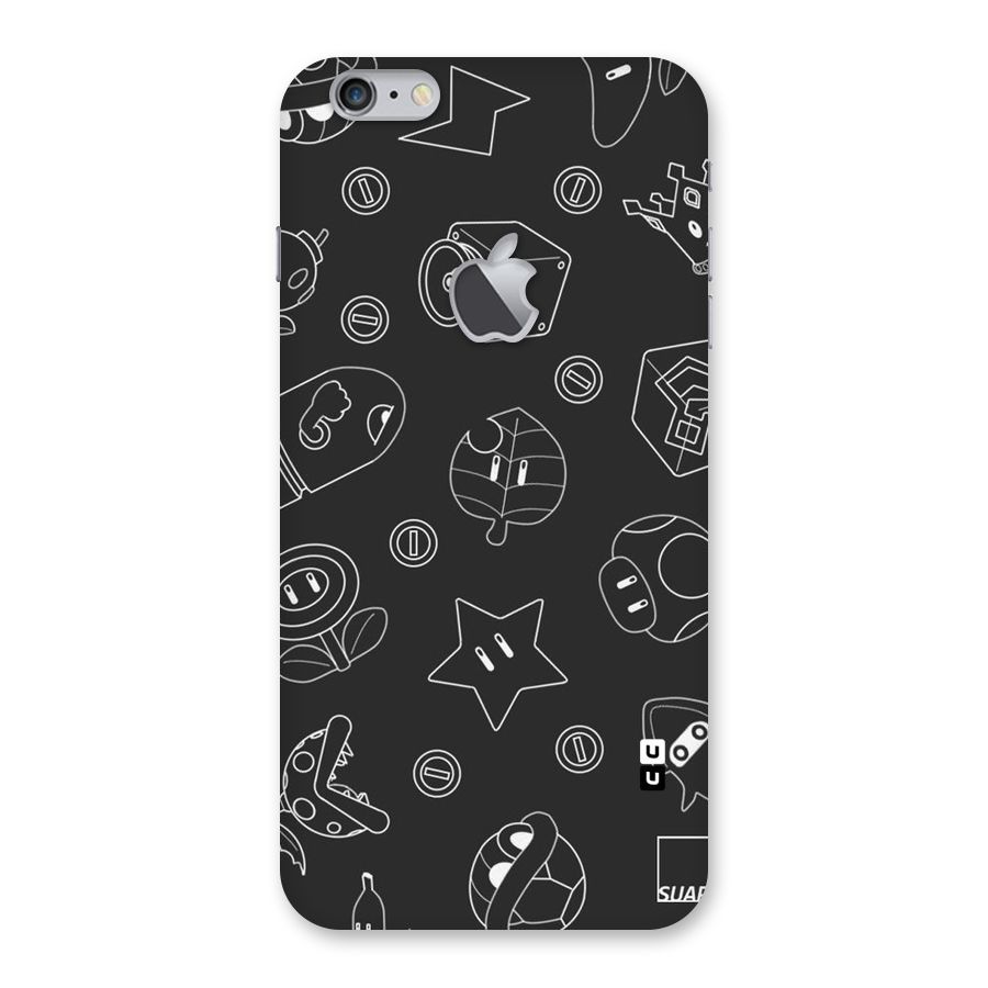 Face Mishchief Back Case for iPhone 6 Plus 6S Plus Logo Cut