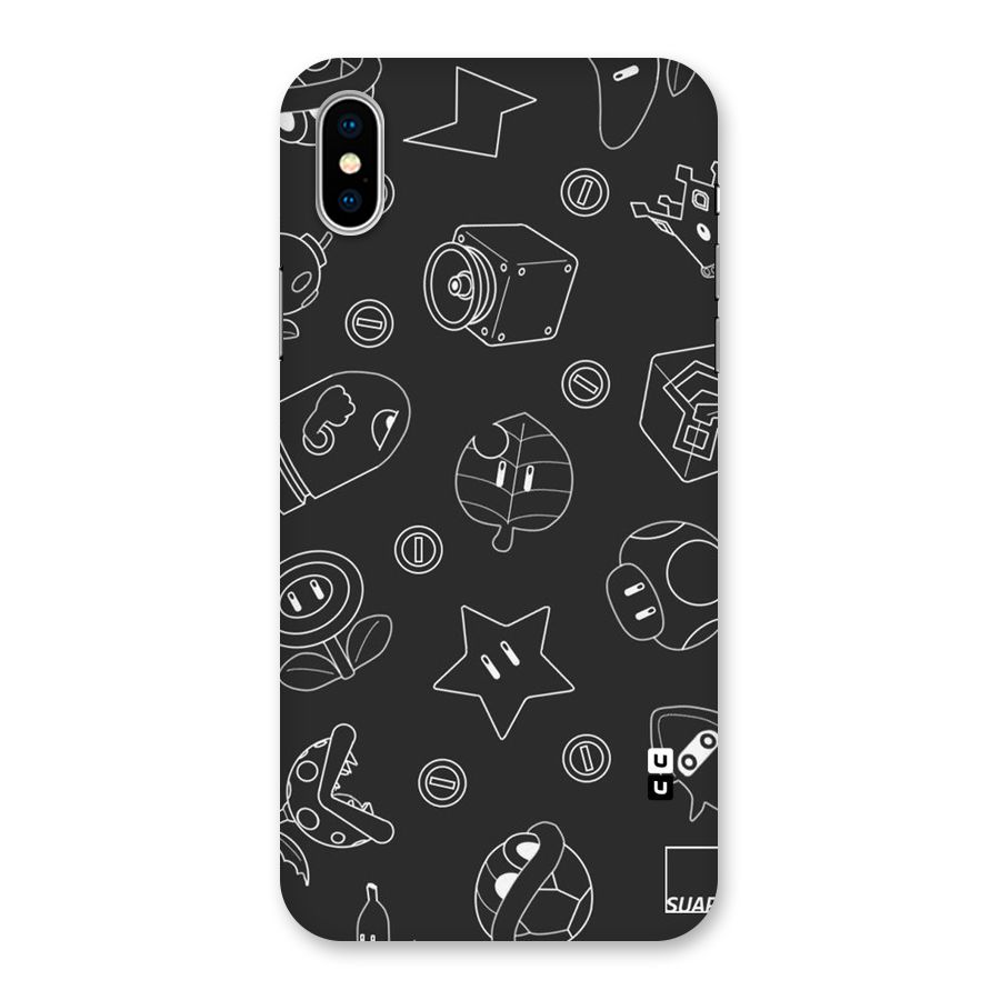 Face Mishchief Back Case for iPhone XS