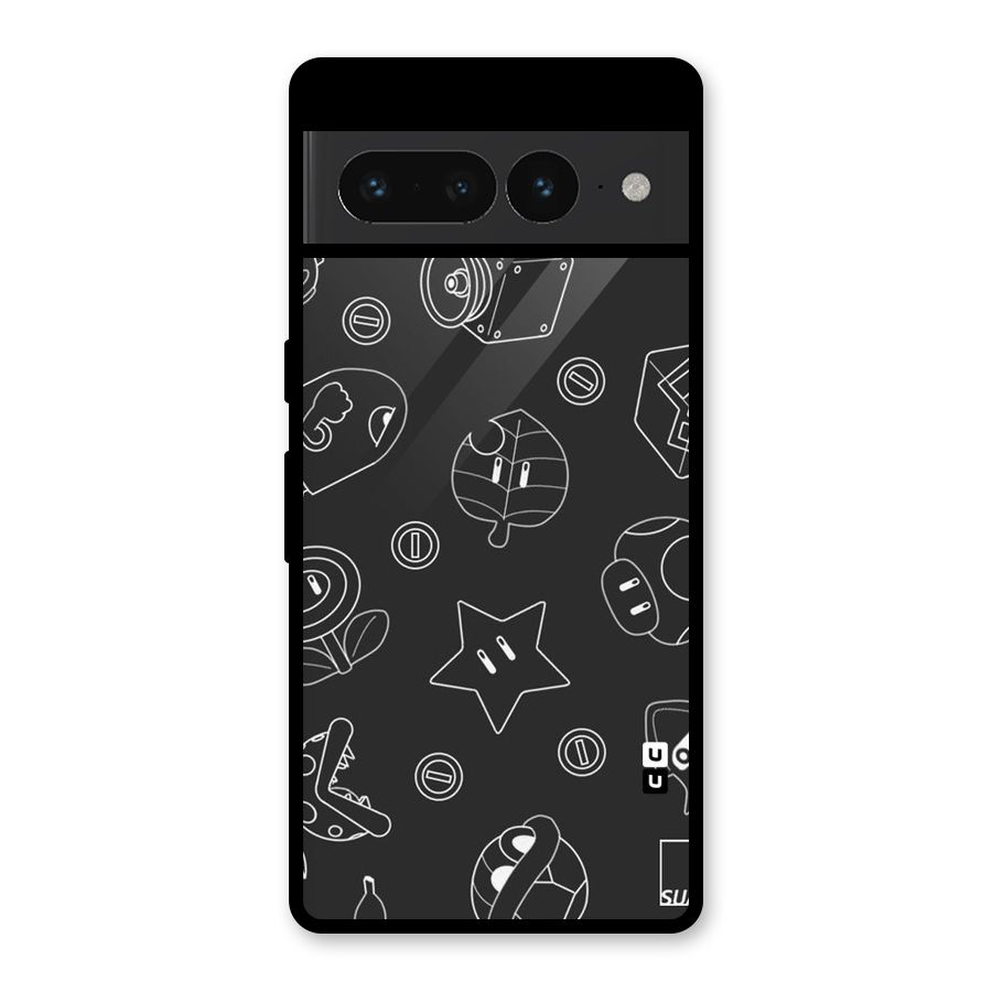 Face Mishchief Glass Back Case for Google Pixel 7 Pro
