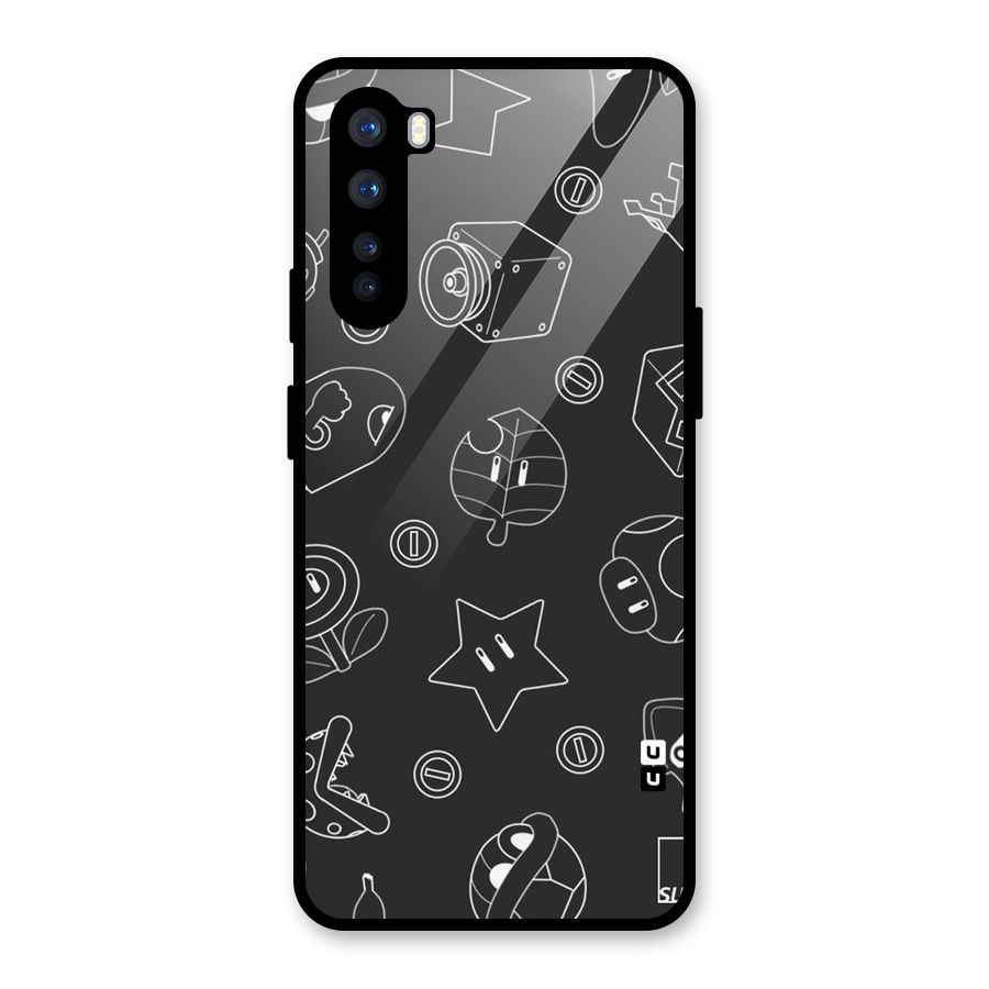 Face Mishchief Glass Back Case for OnePlus Nord