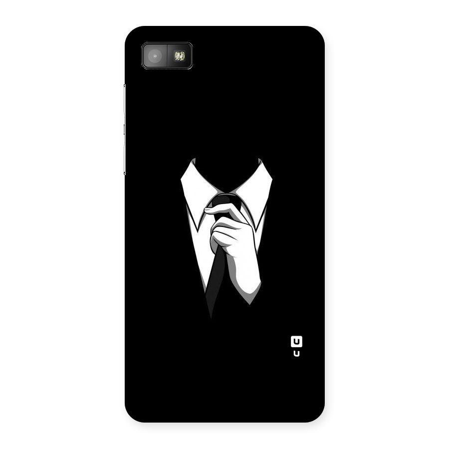 Faceless Gentleman Back Case for Blackberry Z10