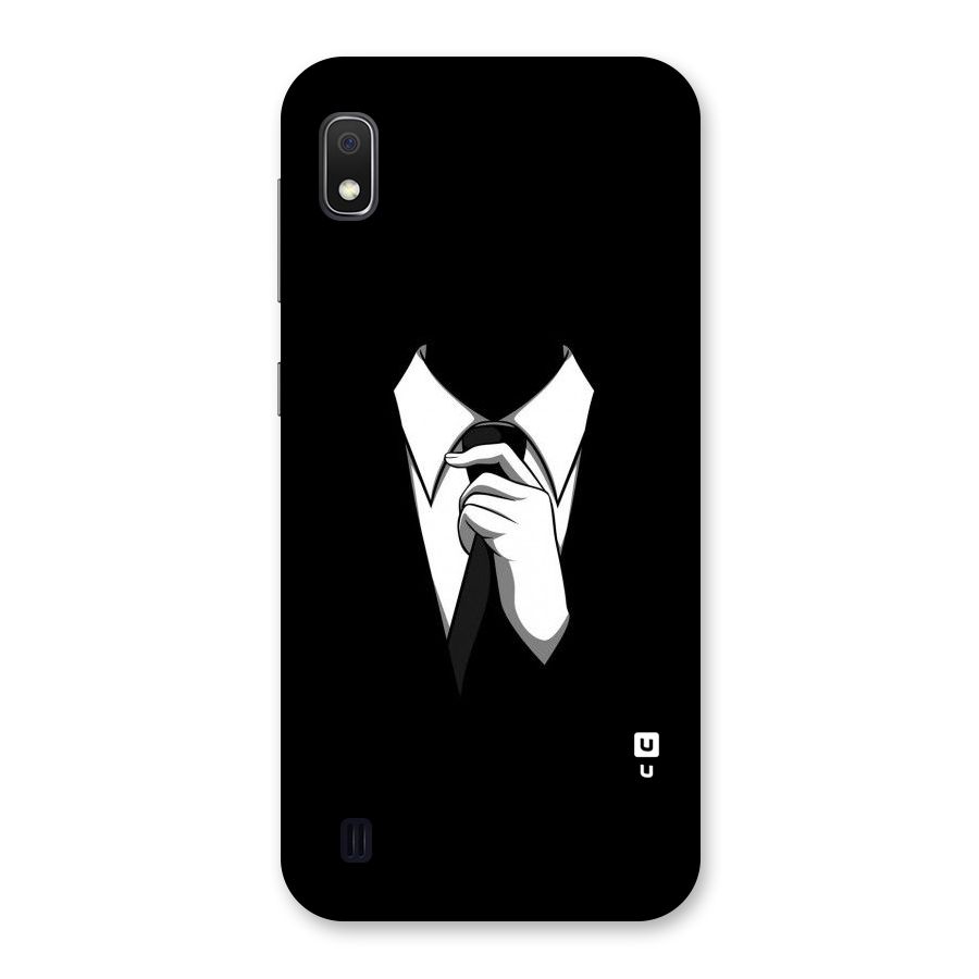 Faceless Gentleman Back Case for Galaxy A10