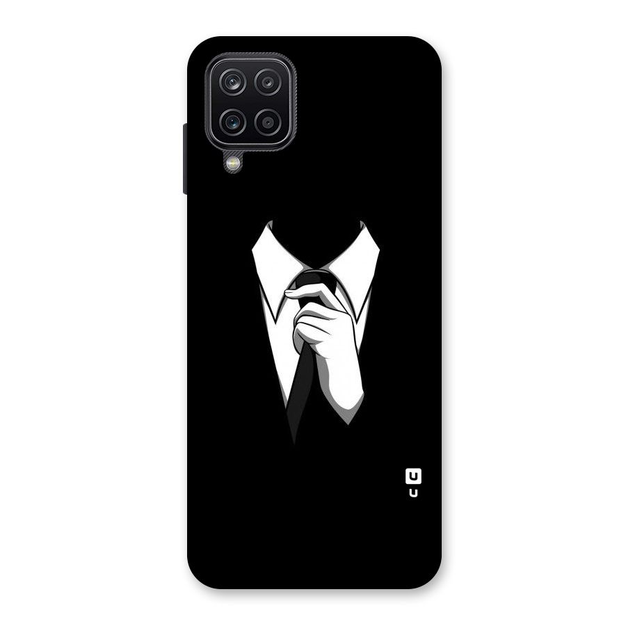 Faceless Gentleman Back Case for Galaxy A12