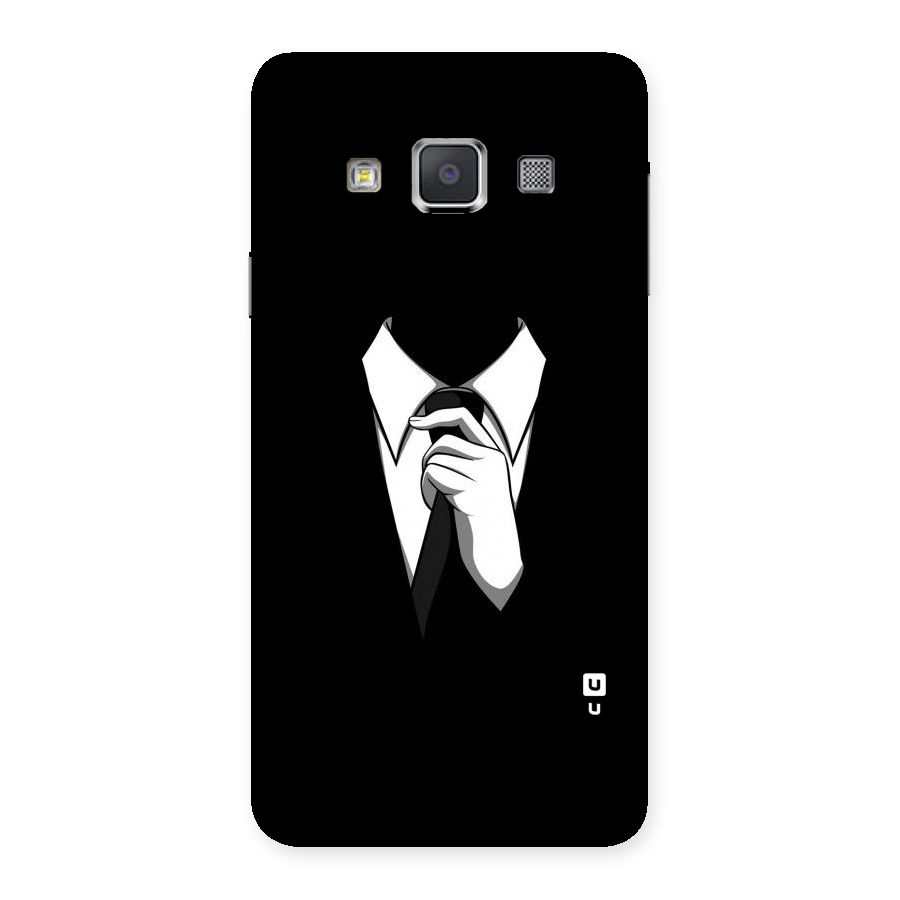 Faceless Gentleman Back Case for Galaxy A3
