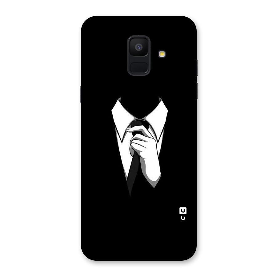 Faceless Gentleman Back Case for Galaxy A6 (2018)