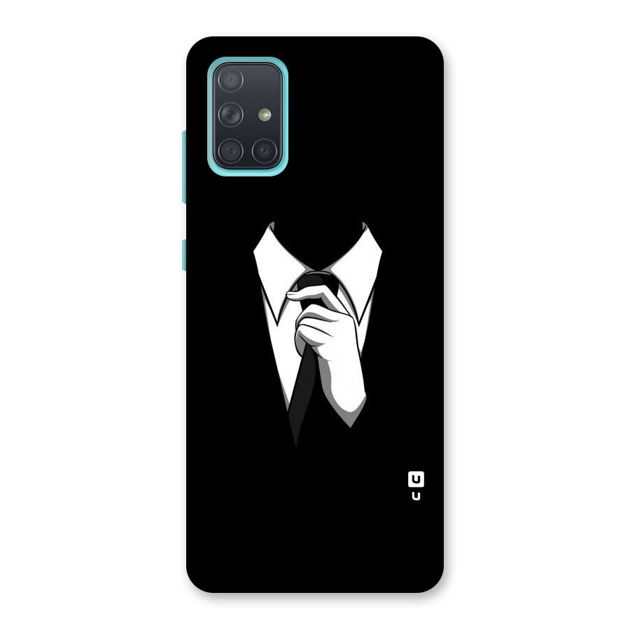 Faceless Gentleman Back Case for Galaxy A71