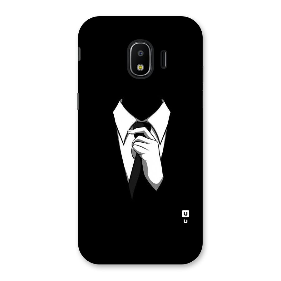 Faceless Gentleman Back Case for Galaxy J2 Pro 2018