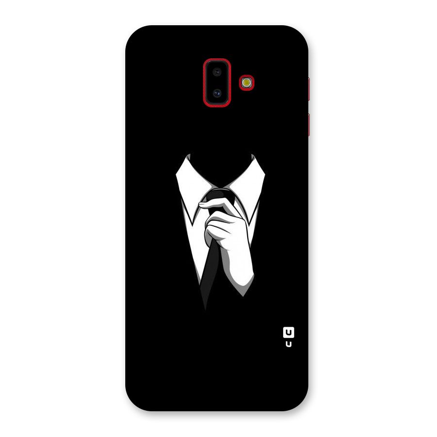 Faceless Gentleman Back Case for Galaxy J6 Plus