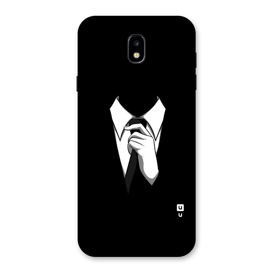 Faceless Gentleman Back Case for Galaxy J7 Pro