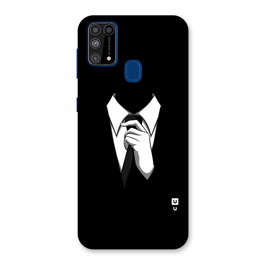 Faceless Gentleman Back Case for Galaxy M31