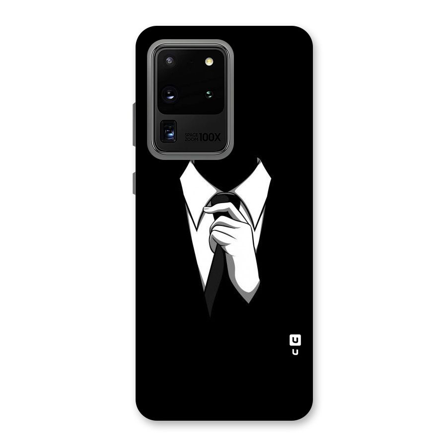 Faceless Gentleman Back Case for Galaxy S20 Ultra
