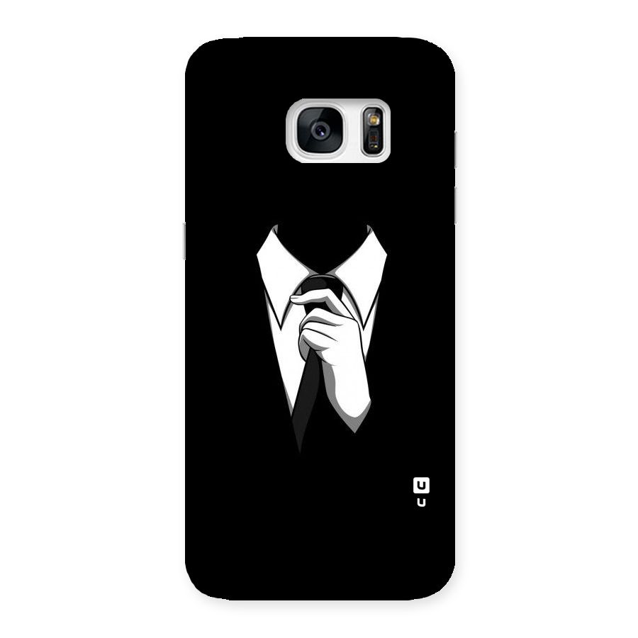 Faceless Gentleman Back Case for Galaxy S7 Edge