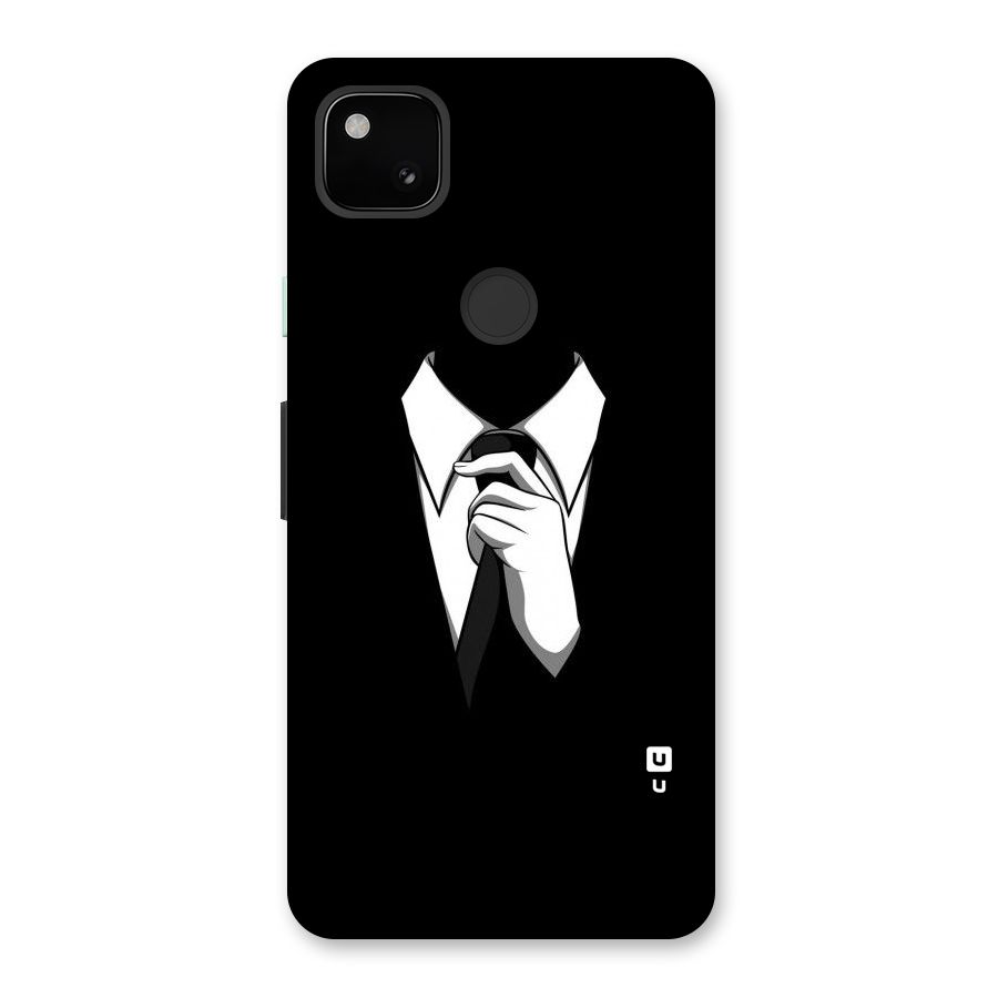 Faceless Gentleman Back Case for Google Pixel 4a